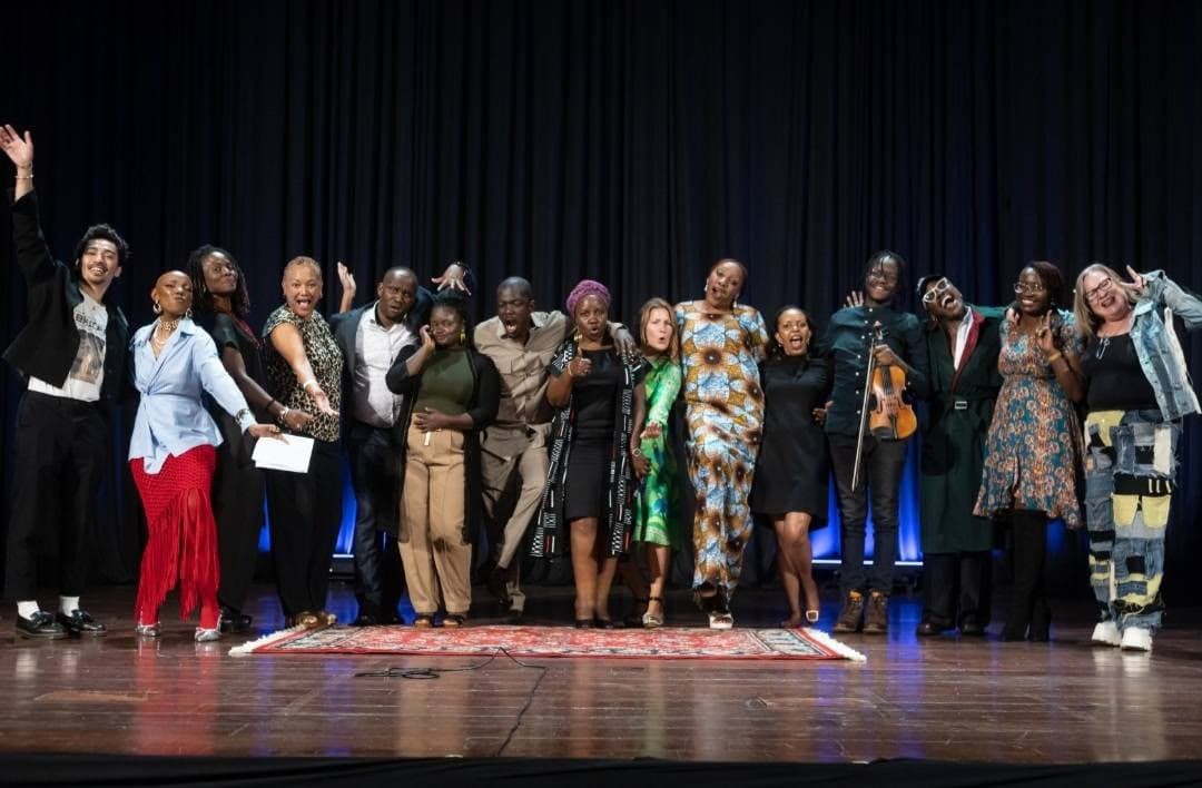 Moth storytellers during a previous Mainstage event in Nairobi.